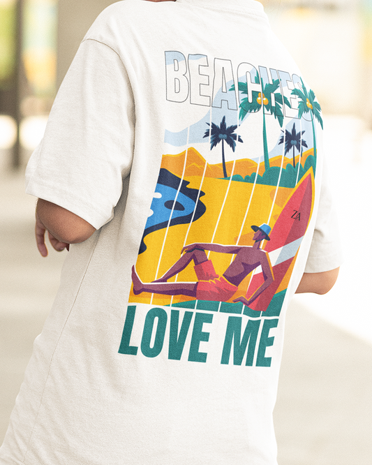 Beaches Love Me Oversized Tshirt