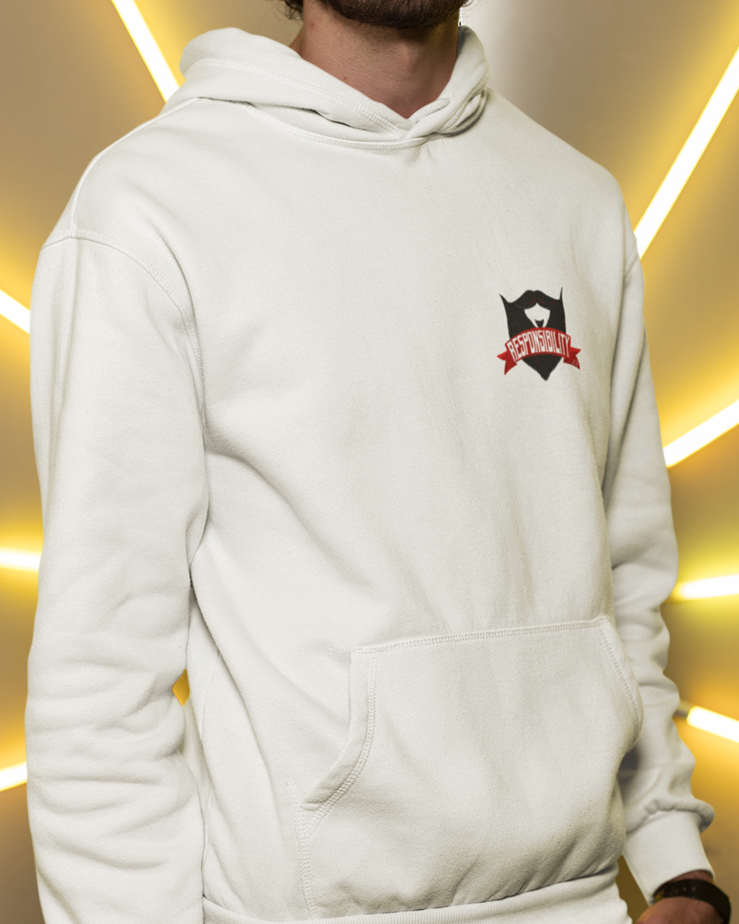 With Great Beard Comes Great Responsibility Hoodie