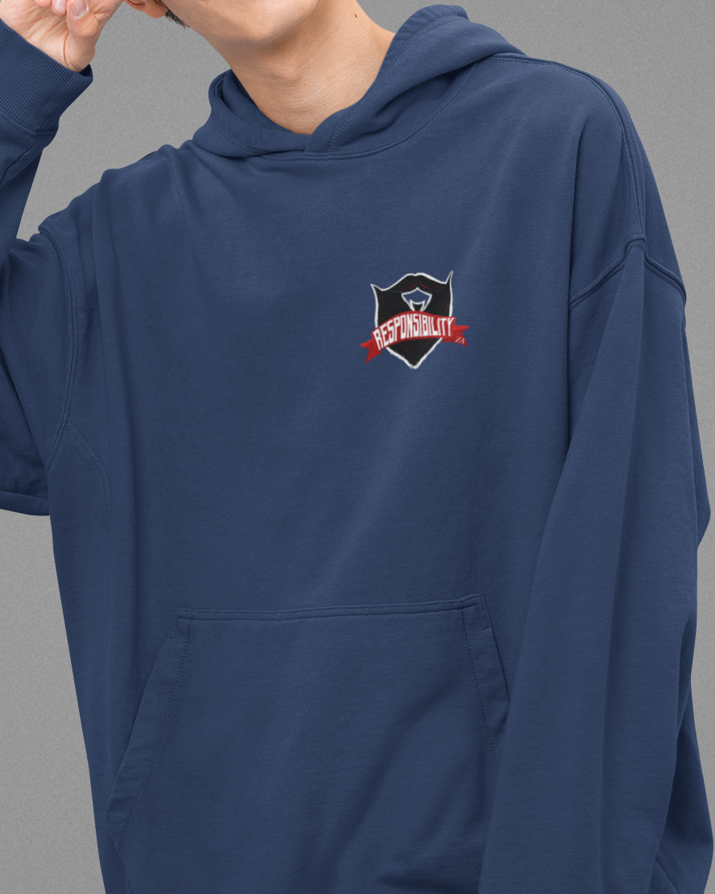 With Great Beard Comes Great Responsibility Hoodie