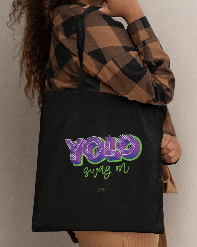 Yolo Swag On Tote Bag